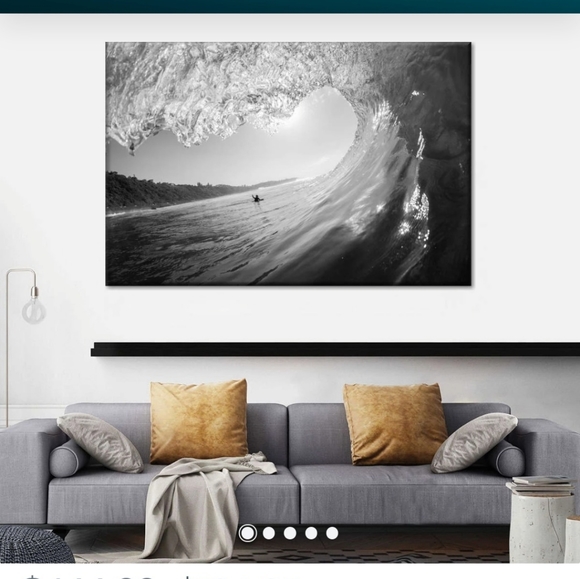 California Ocean Surfer Canvas Art - Picture 4 of 8